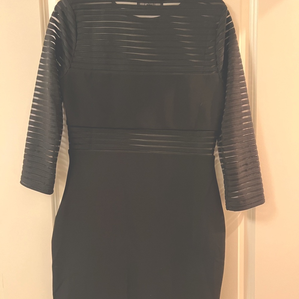 Sheek, Black Form-fitting Dress